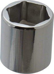 Proto - 5/8", 3/8" Drive, Standard Hand Socket - 6 Points, 15/16" OAL, Chrome Finish - Apex Tool & Supply