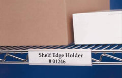 Aigner Index - 24 Long x 1-5/16 Wide, Snap On Back, Label Holder - Apex Tool & Supply