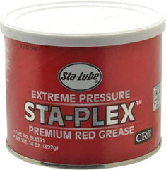CRC - 14 oz Can Lithium Extreme Pressure Grease - Red, Extreme Pressure & Food Grade, 325°F Max Temp, NLGIG 2, - Apex Tool & Supply
