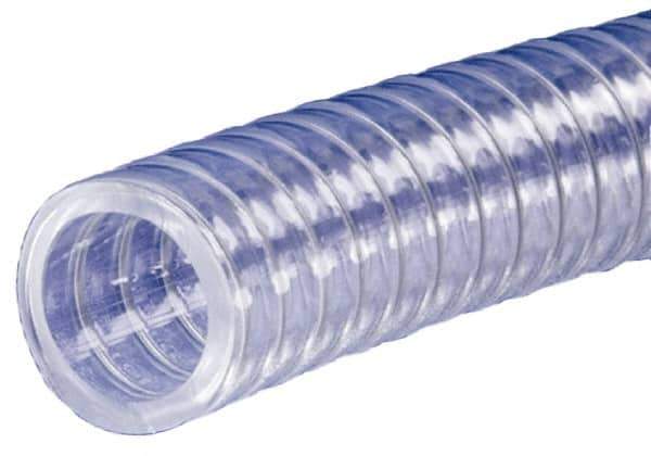 Kuriyama of America - 1/4" ID x 0.447" OD, 100' Long, PVC Tube - Clear, 150 Max psi - Apex Tool & Supply