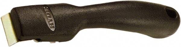 Hyde Tools - Flexible High Carbon Steel 2-Edge Scraper - 1" Blade Width, Nylon Handle - Apex Tool & Supply