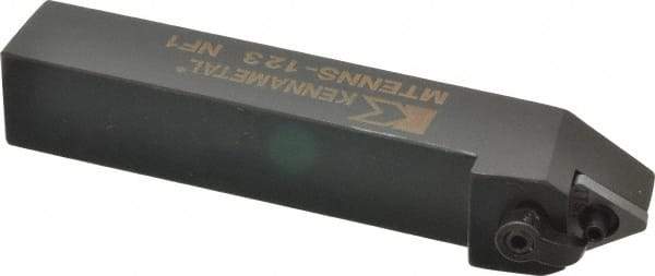 Kennametal - MTEN, Neutral Cut, 0° Lead Angle, 3/4" Shank Height x 3/4" Shank Width, Negative Rake Indexable Turning Toolholder - 4-1/2" OAL, TN..33. Insert Compatibility, Series Kenloc - Apex Tool & Supply
