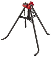 Ridgid - 1/8" to 2-1/2" Pipe Capacity, Portable Tristand Chain Vise - Apex Tool & Supply