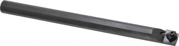 Tool-Flo - Internal Thread, Right Hand Cut, 3/4" Shank Width x 3/4" Shank Height Indexable Threading Toolholder - 10" OAL, FL 2L Insert Compatibility, A12 Toolholder, Series Flo-Lock - Apex Tool & Supply