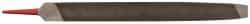 Simonds File - 12" Long, Second Cut, Mill American-Pattern File - Single Cut, Tang - Apex Tool & Supply