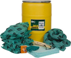 Brady SPC Sorbents - 38 Gal Capacity Hazardous Materials Spill Kit - 55 Gal Drum - Apex Tool & Supply