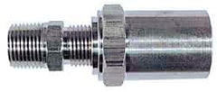 Dixon Valve & Coupling - 1/4 NPTF, Reusable Hose Male Fitting - 1/2" Hose ID x 1" Hose OD - Apex Tool & Supply