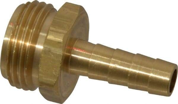 Dixon Valve & Coupling - 3/4 NH Garden Hose Fitting - Brass, Standard Shank Male Connector - Apex Tool & Supply