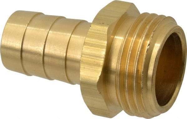 Dixon Valve & Coupling - 3/4 NH Garden Hose Fitting - Brass, Short Shank Male/Female Set Connector - Apex Tool & Supply