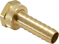 Dixon Valve & Coupling - 3/4 NH Garden Hose Fitting - Brass, Long Shank Female Swivel Connector - Apex Tool & Supply