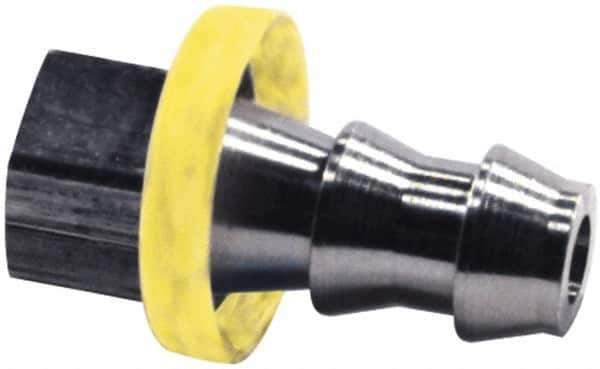 Dixon Valve & Coupling - 3/8" ID 1/2 UN Barbed Push On Female Connector - 5/16" OD, Brass - Apex Tool & Supply