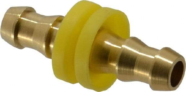 Cerro - 3/8" ID Barbed Push On Splicer - 2.05" Long, Brass - Apex Tool & Supply