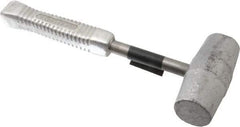 American Hammer - 7 Lb Head 2" Face Lead Alloy Nonmarring Lead Hammer - 13-1/2" OAL, Aluminum Handle - Apex Tool & Supply