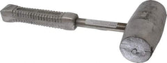 American Hammer - 10 Lb Head 2-1/2" Face Lead Alloy Nonmarring Lead Hammer - 13-1/2" OAL, Aluminum Handle - Apex Tool & Supply