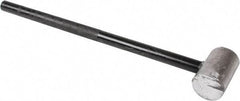American Hammer - 18 Lb Head 3-1/2" Face Lead Alloy Nonmarring Lead Hammer - 29" OAL, Aluminum Handle - Apex Tool & Supply