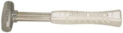 American Hammer - 1 Lb Head 1" Face Zinc Aluminum Alloy Nonmarring Hammer - 11-1/2" OAL, Aluminum Handle - Apex Tool & Supply