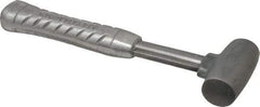 American Hammer - 1-1/2 Lb Head 1" Face Zinc Aluminum Alloy Nonmarring Hammer - 11-1/2" OAL, Aluminum Handle - Apex Tool & Supply