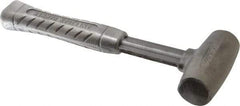 American Hammer - 3 Lb Head 1-1/2" Face Zinc Aluminum Alloy Nonmarring Hammer - 11-1/2" OAL, Aluminum Handle - Apex Tool & Supply