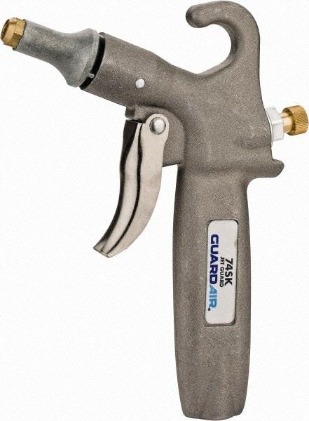Guardair - 120 Max psi Standard Safety Pistol Grip Blow Gun - 1/4 NPT, Aluminum - Apex Tool & Supply
