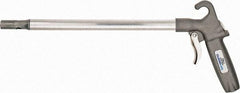 Guardair - 120 Max psi Safety Extension Tube Pistol Grip Blow Gun - 1/4 NPT, 12" Tube Length - Apex Tool & Supply