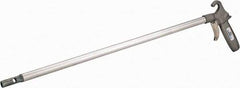Guardair - 120 Max psi Safety Extension Tube Pistol Grip Blow Gun - 1/4 NPT, 24" Tube Length - Apex Tool & Supply