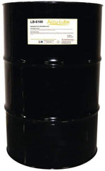 Accu-Lube - Accu-Lube LB-6100, 55 Gal Drum Cutting & Sawing Fluid - Natural Ingredients, For Cutting, Drilling, Grinding, Milling, Punching, Stamping, Tapping - Apex Tool & Supply