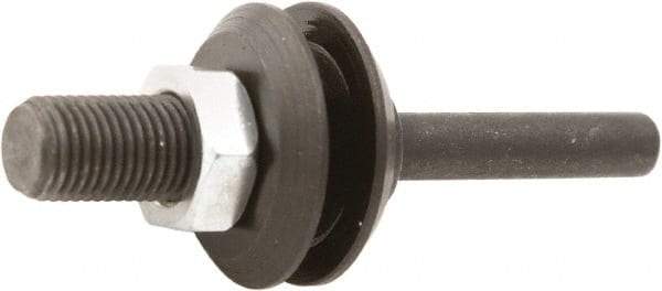 Camel Grinding Wheels - 24" Max Diam, Abrasive Mandrel Adapter - 3/8" Min Disc Hardware Diam - Apex Tool & Supply