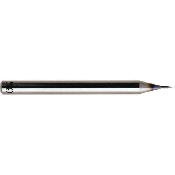 OSG - 0.08mm, 120° Point, Solid Carbide Micro Drill Bit - Apex Tool & Supply
