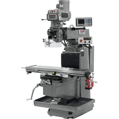 Jet - 54" Long x 12" Wide, 3 Phase Acu-Rite 200S CNC Milling Machine - Variable Speed Pulley Control, NT40 Taper, 5 hp - Apex Tool & Supply