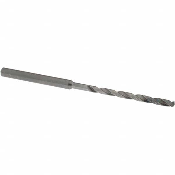 OSG - 4.2mm 140° Spiral Flute Solid Carbide Taper Length Drill Bit - Apex Tool & Supply