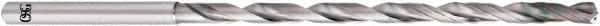 OSG - 5.4mm, 140° Point, Spiral Flute, Solid Carbide Taper Length Drill Bit - EgiAs Finish, 78mm Flute Length, 128mm OAL, Series 6530 - Apex Tool & Supply