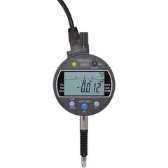 Mitutoyo - Electronic Drop Indicators Minimum Measurement (mm): 0 Maximum Measurement (mm): 12.70 - Apex Tool & Supply