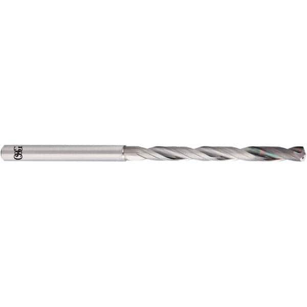 OSG - 2.6mm 140° Spiral Flute Solid Carbide Taper Length Drill Bit - Apex Tool & Supply
