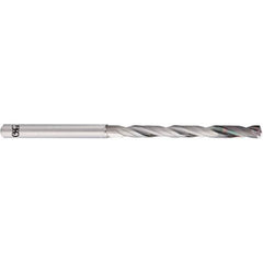 OSG - 6mm 140° Spiral Flute Solid Carbide Taper Length Drill Bit - Apex Tool & Supply