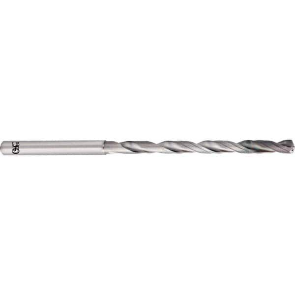 OSG - 6.6mm 140° Spiral Flute Solid Carbide Taper Length Drill Bit - Apex Tool & Supply