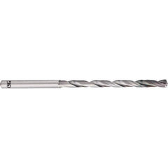 OSG - 8.3mm 140° Spiral Flute Solid Carbide Taper Length Drill Bit - Apex Tool & Supply