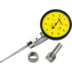 Mitutoyo - to 1mm 0.0100mm Graduation, Horizontal Dial Test Indicator - Apex Tool & Supply