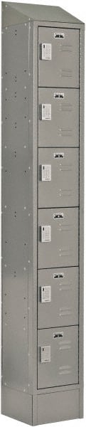 LockUp - 6 Door, 6 Tier, Electronic Access Lockers - Apex Tool & Supply
