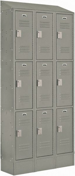 LockUp - 9 Door, 3 Tier, Electronic Access Lockers - Apex Tool & Supply