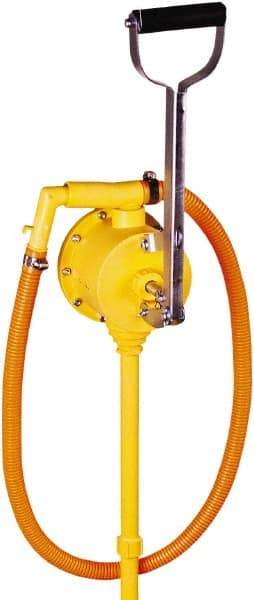 lumax - Corrosive Lubrication 0.10 Gal/Turn Flow Polypropylene Lever Hand Pump - For 15 to 55 Gal Container - Apex Tool & Supply