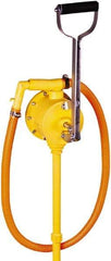 lumax - Corrosive Lubrication 0.10 Gal/Turn Flow Polypropylene Lever Hand Pump - For 15 to 55 Gal Container - Apex Tool & Supply