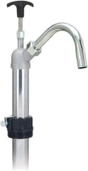 lumax - Oil Lubrication 0.17 Gal/Turn Flow Aluminum & Steel Lever Hand Pump - For 15 to 55 Gal Container - Apex Tool & Supply
