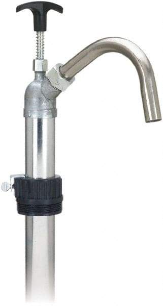 lumax - Water-Based Lubrication 0.17 Gal/Turn Flow Stainless Steel Lever Hand Pump - For 15 to 55 Gal Container - Apex Tool & Supply