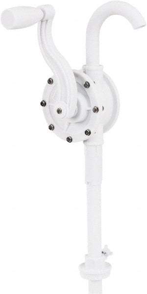 lumax - DEF Lubrication 0.08 Gal/Turn Flow Polyphenylene Sulfide Rotary Hand Pump - For 15 to 55 Gal Container - Apex Tool & Supply