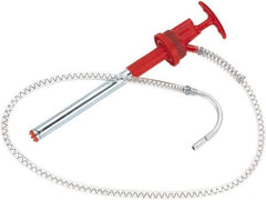 lumax - Oil Lubrication 0.02 Gal/Turn Flow Plastic Lever Hand Pump - For 5 Gal Container - Apex Tool & Supply