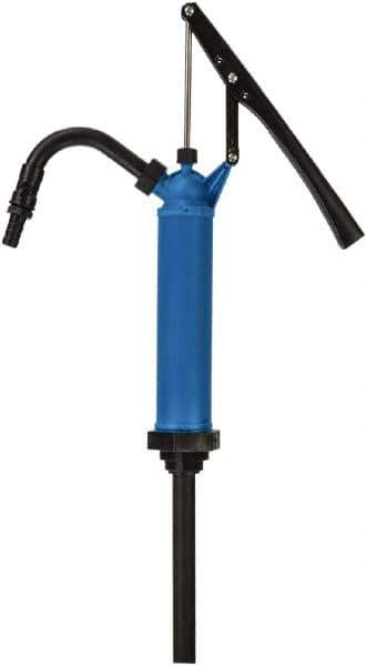 lumax - DEF Lubrication 0.13 Gal/Turn Flow Polyethylene Lever Hand Pump - For 15 to 55 Gal Container - Apex Tool & Supply