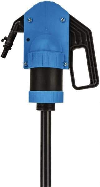 lumax - DEF Lubrication 0.13 Gal/Turn Flow Polypropylene Lever Hand Pump - For 15 to 55 Gal Container - Apex Tool & Supply