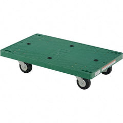 Vestil - 500 Lb Capacity Plastic Dolly - 30" Long x 18" Wide - Apex Tool & Supply