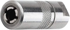 lumax - 4,500 Operating psi, Steel Fixed Grease Gun Coupler - Apex Tool & Supply
