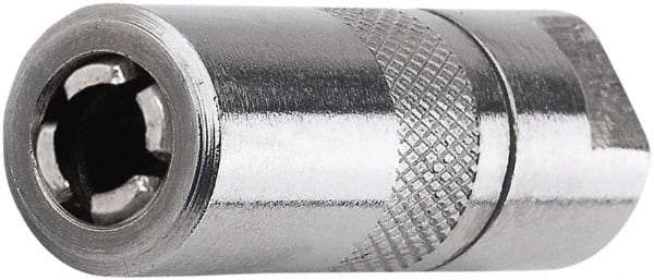 lumax - 4,500 Operating psi, Steel Fixed Grease Gun Coupler - Apex Tool & Supply